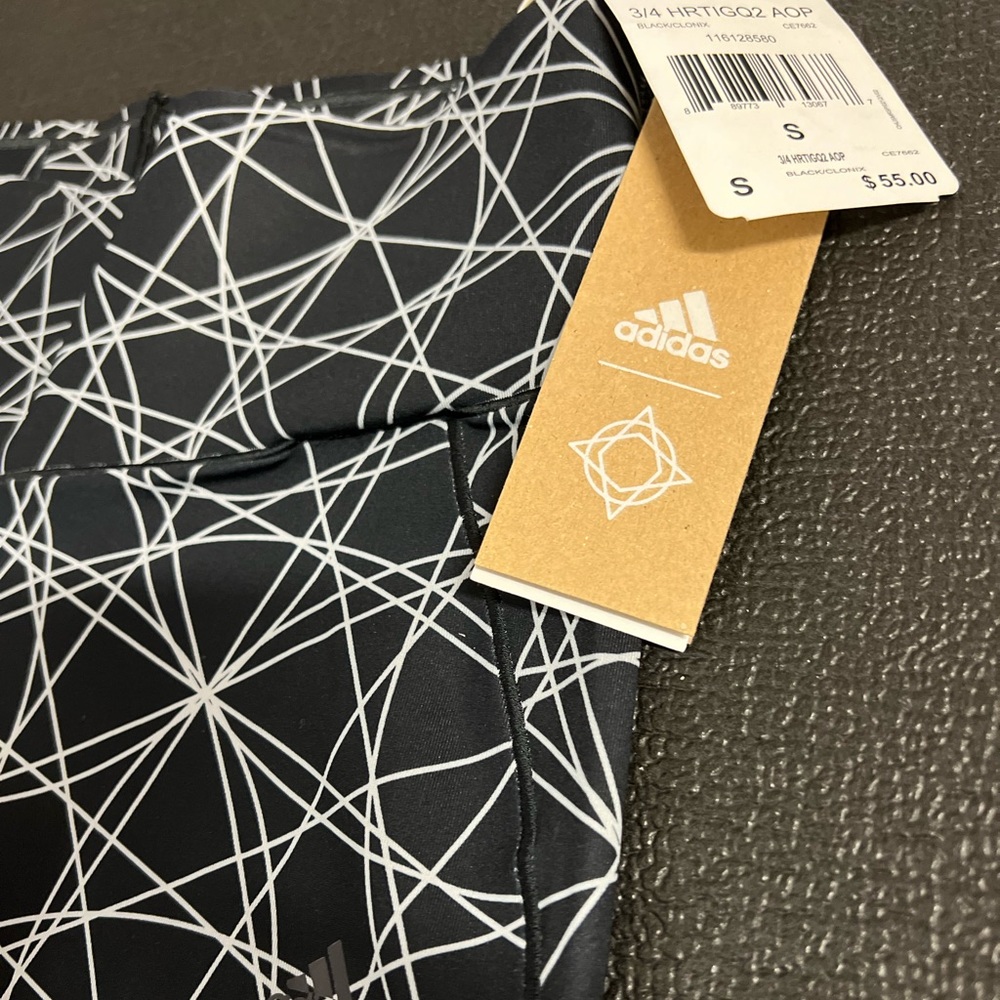Adidas leggings sz 6 nwt 3/4 HRTIGQ2 AOP